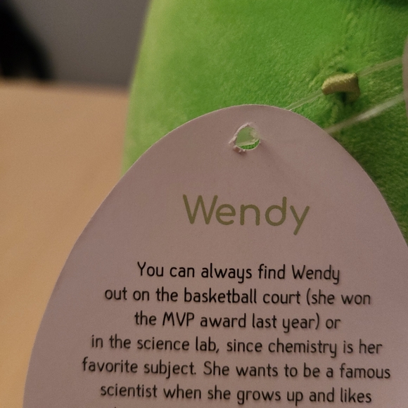 Squishmallows 8” Wendy Frog *RARE* HTF NWT - Picture 3 of 4